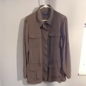 Dark Army Green utility Jaket